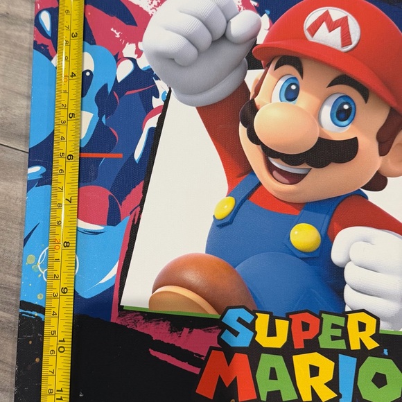 Super Mario Bros wall art  Set of 4 - Picture 6 of 8
